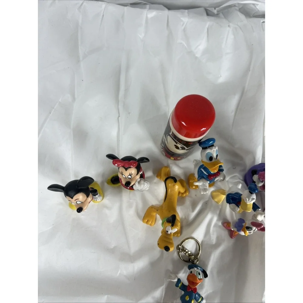 Lot Of 8 VTG‎ Disney PVC Plastic Figures Mickey Mouse & Friends Cake Toppers